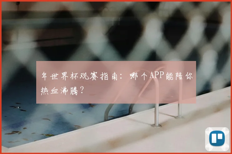 年世界杯观赛指南:哪个APP能陪你热血沸腾?